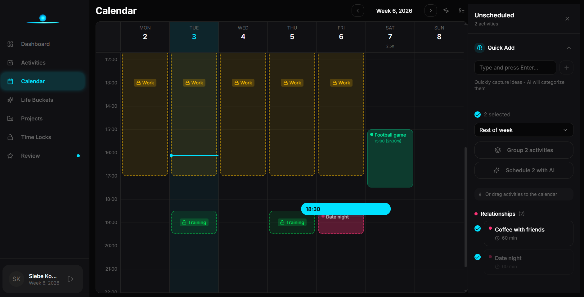 Wayve app - Agent command center with Time Audit and Automation Registry